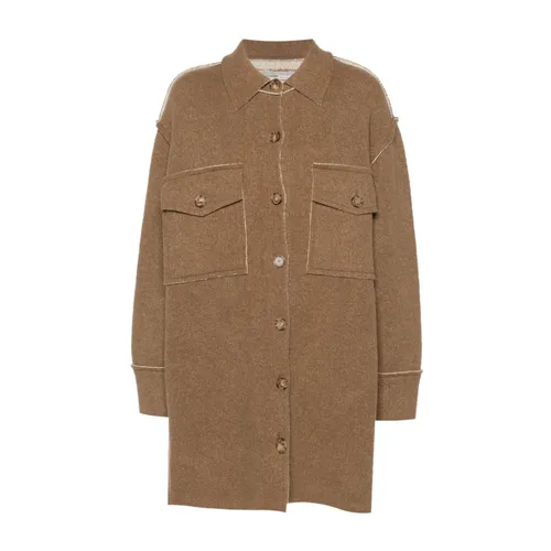 Coats > Single-Breasted Coats - - Stella McCartney - Modalova