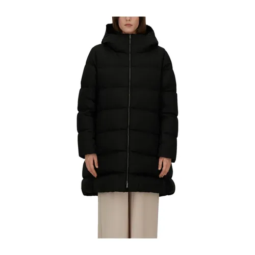 Herno - Coats > Parkas - Black - Herno - Modalova