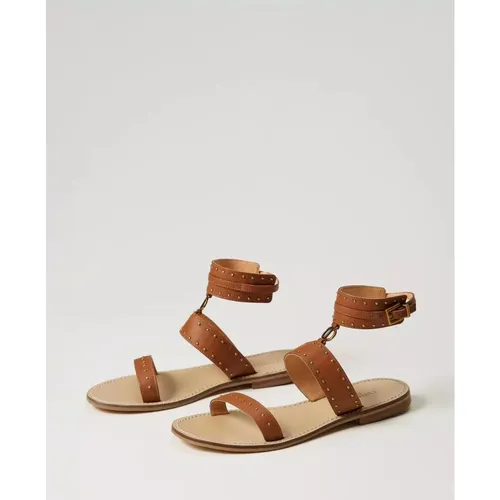 Shoes > Sandals > Flat Sandals - - Twinset - Modalova