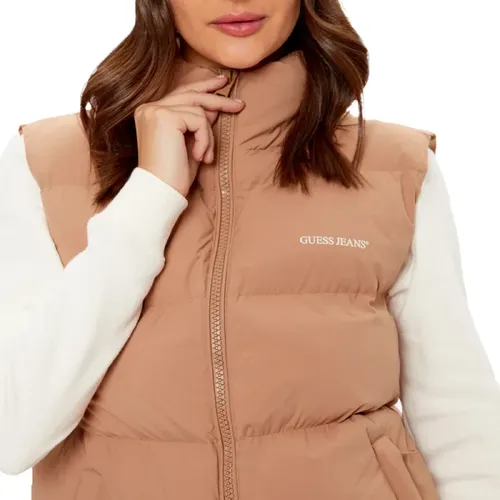 Guess - Jackets > Vests - Beige - Guess - Modalova