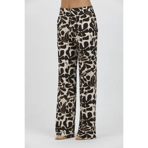 Trousers > Wide Trousers - - Via Masini 80 - Modalova