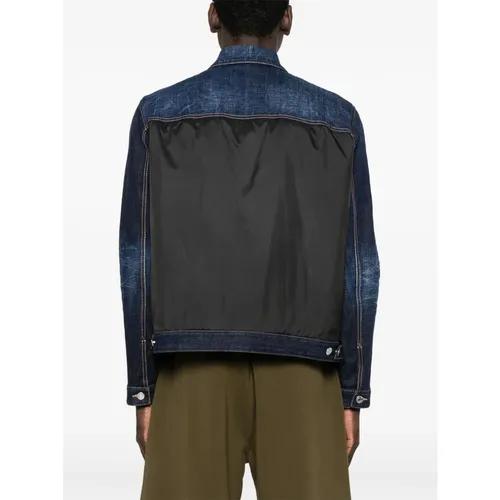 Jackets > Denim Jackets - - Dsquared2 - Modalova