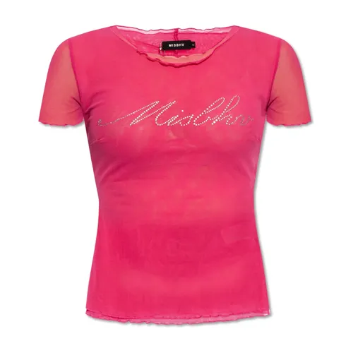 Misbhv - Tops > T-Shirts - Pink - Misbhv - Modalova