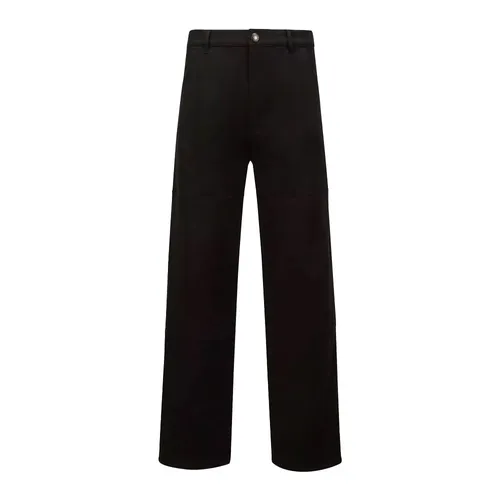 Trousers > Straight Trousers - - Moncler - Modalova