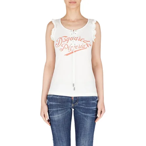 Tops > Sleeveless Tops - - Dsquared2 - Modalova