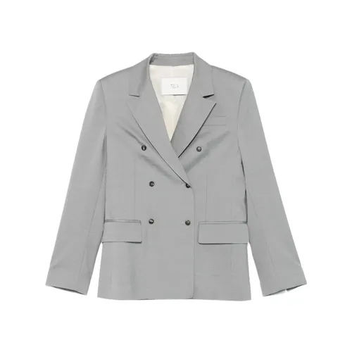 Tela - Jackets > Blazers - Gray - Tela - Modalova