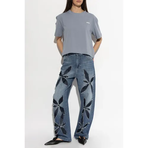 Munthe - Tops > T-Shirts - Blue - Munthe - Modalova