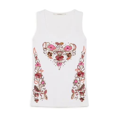 Tops > Sleeveless Tops - - Maliparmi - Modalova