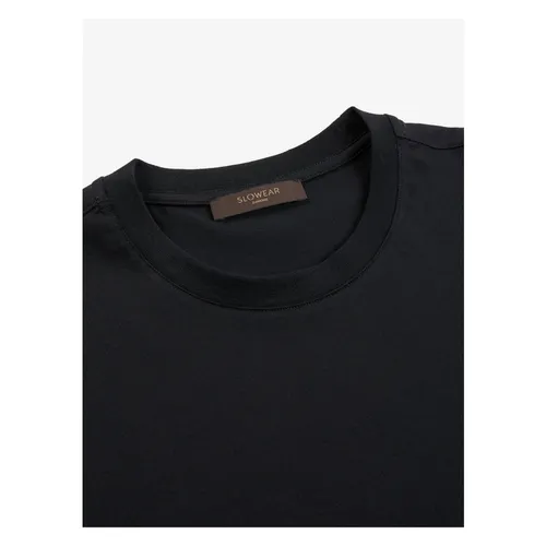 Zanone - Tops > T-Shirts - Black - Zanone - Modalova