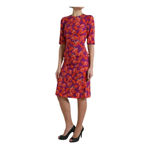 Dresses > Day Dresses > Midi Dresses - - Dolce & Gabbana - Modalova