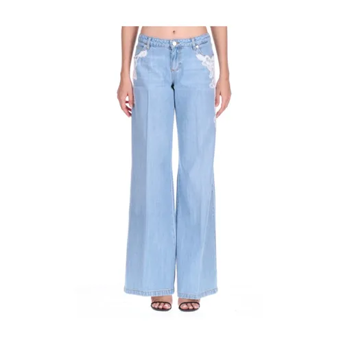 Jeans > Wide Jeans - - Ermanno Scervino - Modalova