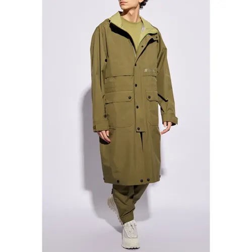 Coats > Single-Breasted Coats - - Moncler - Modalova