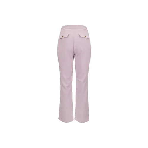 Trousers > Cropped Trousers - - Elisabetta Franchi - Modalova