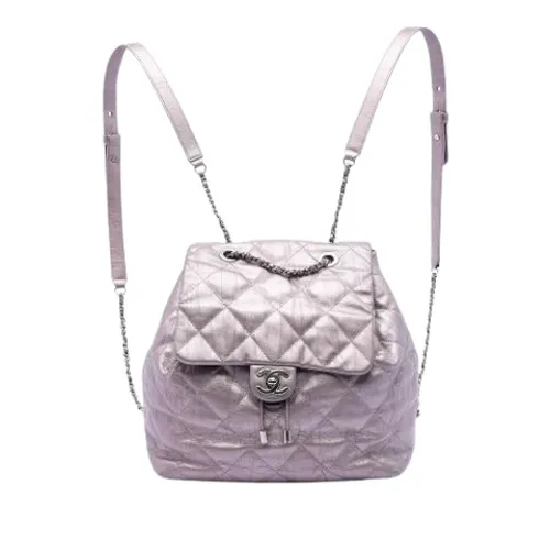 Pre-owned > Pre-owned Bags > Pre-owned Backpacks - - Chanel Vintage - Modalova