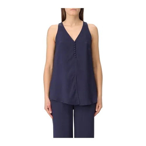 Tops > Sleeveless Tops - - Emporio Armani - Modalova