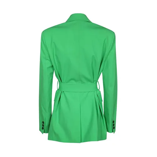 Msgm - Jackets > Blazers - Green - Msgm - Modalova