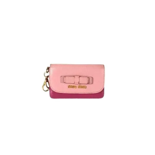 Pre-owned > Pre-owned Accessories > Pre-owned Wallets - - Miu Miu Pre-owned - Modalova