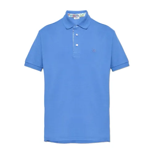 Etro - Tops > Polo Shirts - Blue - Etro - Modalova