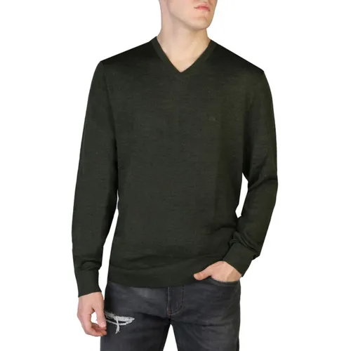 Knitwear > V-neck Knitwear - - Calvin Klein - Modalova