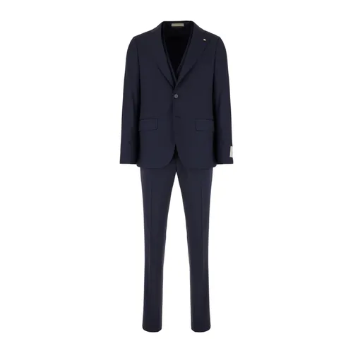 Suits > Suit Sets > Single Breasted Suits - - Corneliani - Modalova