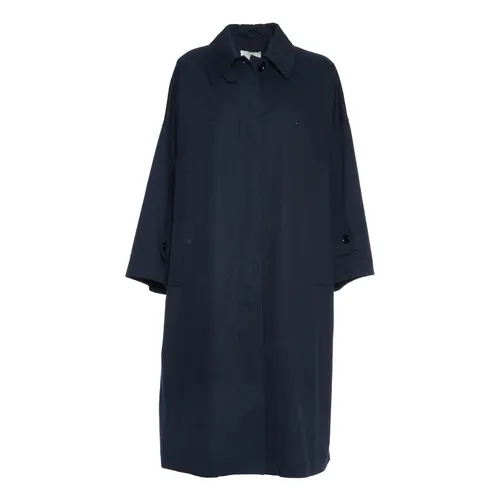 Coats > Single-Breasted Coats - - Momoni - Modalova