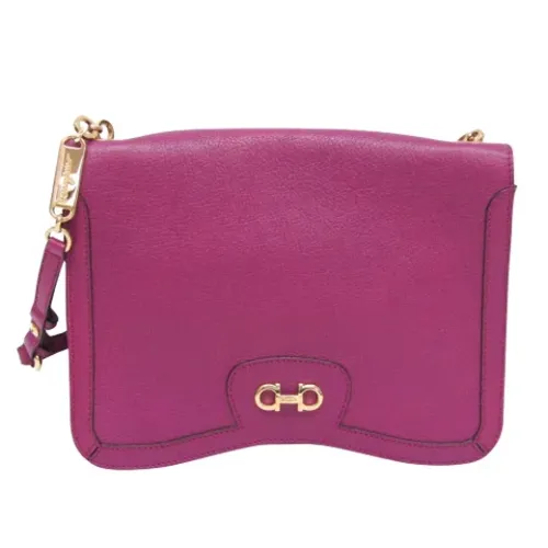 Pre-owned > Pre-owned Bags > Pre-owned Shoulder Bags - - Salvatore Ferragamo Pre-owned - Modalova