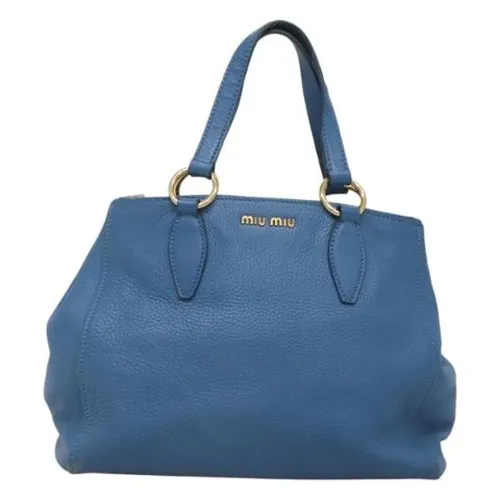 Pre-owned > Pre-owned Bags > Pre-owned Tote Bags - - Miu Miu Pre-owned - Modalova