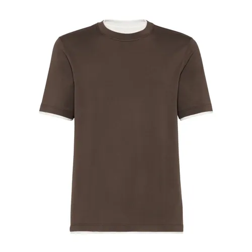 Tops > T-Shirts - - Brunello Cucinelli - Modalova