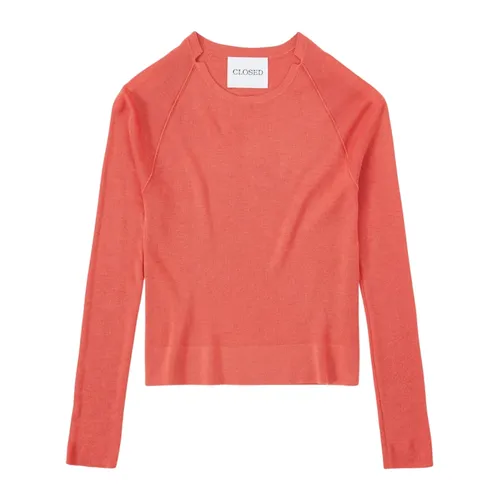 Knitwear > Round-neck Knitwear - - Closed - Modalova