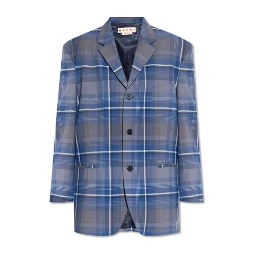 Marni - Jackets > Blazers - Blue - Marni - Modalova