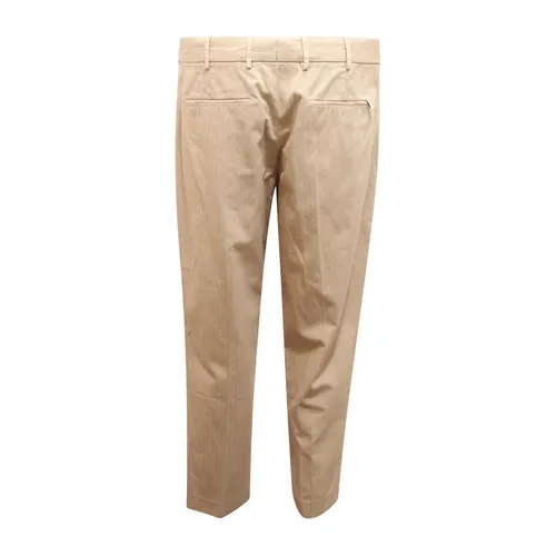 Pt01 - Trousers > Chinos - Beige - Pt01 - Modalova