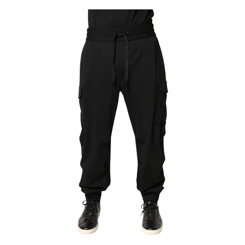 Trousers > Sweatpants - - Dolce & Gabbana - Modalova