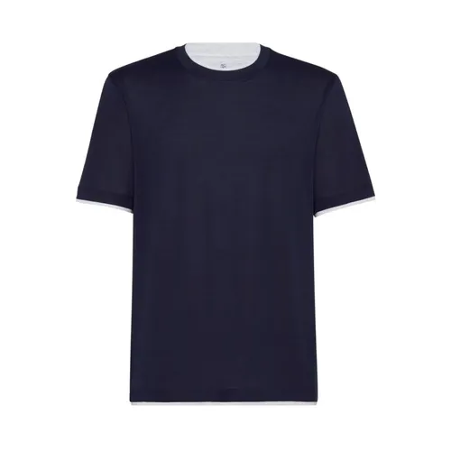 Tops > T-Shirts - - Brunello Cucinelli - Modalova