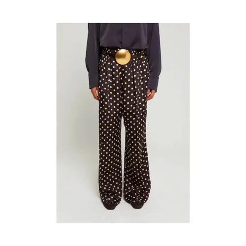 Trousers > Wide Trousers - - Laurence Bras - Modalova