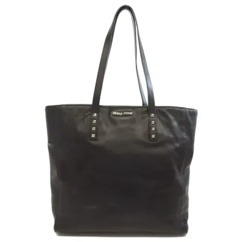 Pre-owned > Pre-owned Bags > Pre-owned Tote Bags - - Miu Miu Pre-owned - Modalova