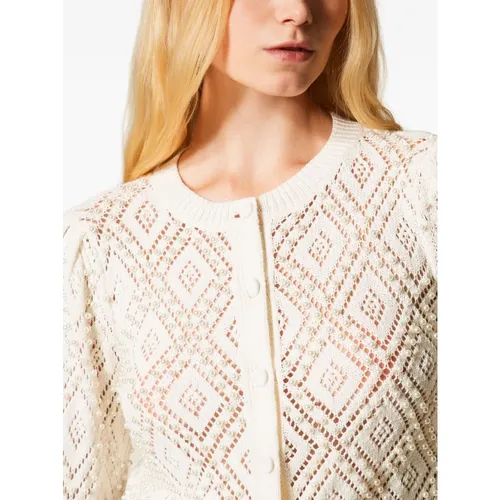 Knitwear > Cardigans - - Twinset - Modalova