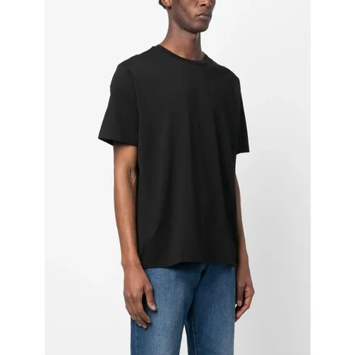 Herno - Tops > T-Shirts - Black - Herno - Modalova