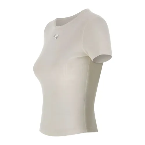 Diesel - Tops > T-Shirts - White - Diesel - Modalova