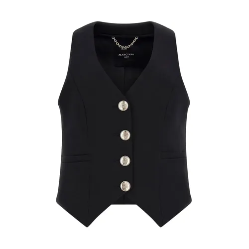 Guess - Jackets > Vests - Black - Guess - Modalova