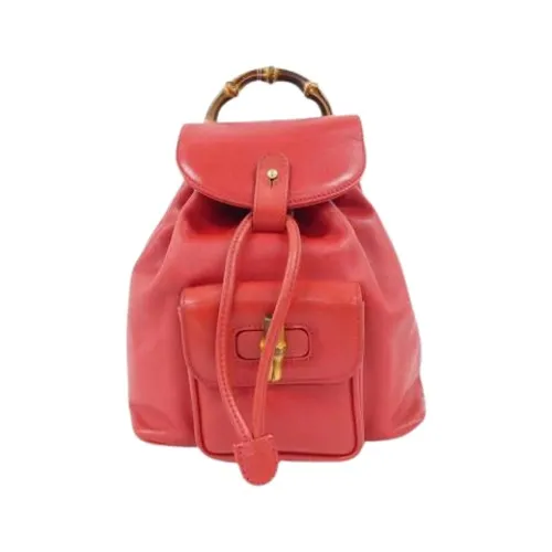Pre-owned > Pre-owned Bags > Pre-owned Backpacks - - Gucci Vintage - Modalova