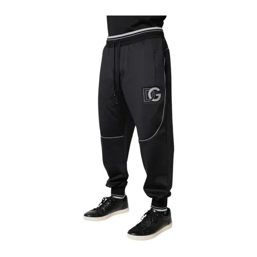 Trousers > Sweatpants - - Dolce & Gabbana - Modalova