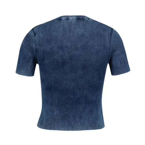 Diesel - Tops > T-Shirts - Blue - Diesel - Modalova