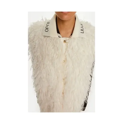 Liu Jo - Jackets > Vests - White - Liu Jo - Modalova