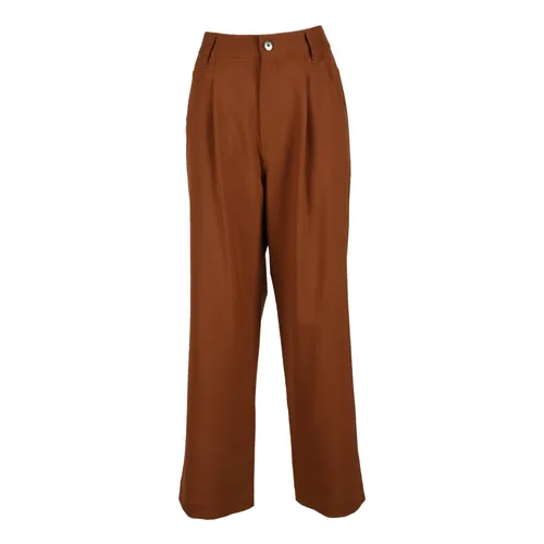 Trousers > Wide Trousers - - Brunello Cucinelli - Modalova