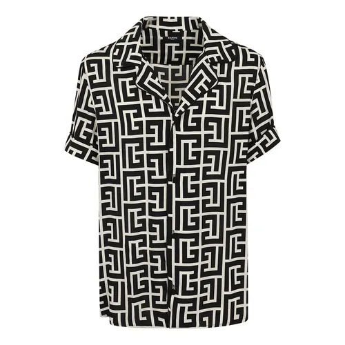 Shirts > Short Sleeve Shirts - - Balmain - Modalova