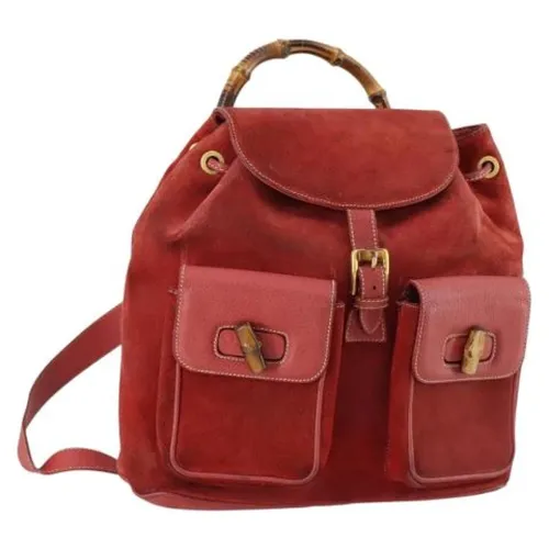 Pre-owned > Pre-owned Bags > Pre-owned Backpacks - - Gucci Vintage - Modalova