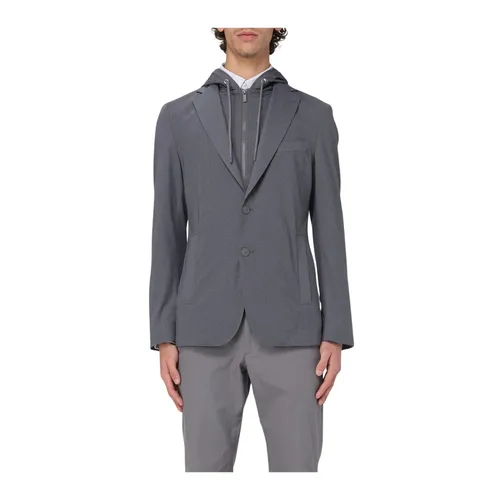 Hugo - Jackets > Blazers - Gray - Hugo - Modalova