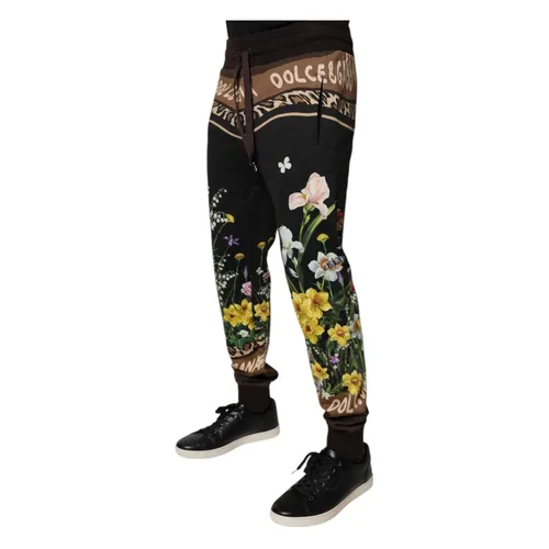 Trousers > Sweatpants - - Dolce & Gabbana - Modalova
