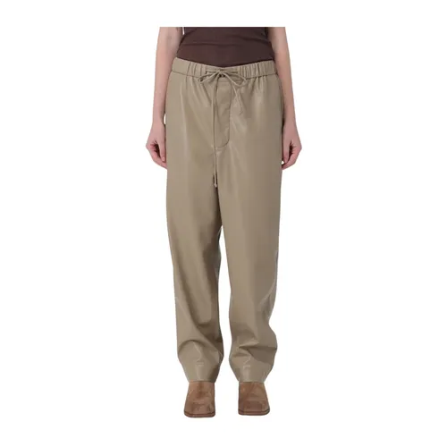 Trousers > Straight Trousers - - Nanushka - Modalova