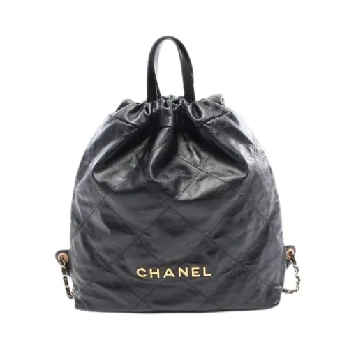 Pre-owned > Pre-owned Bags > Pre-owned Backpacks - - Chanel Vintage - Modalova